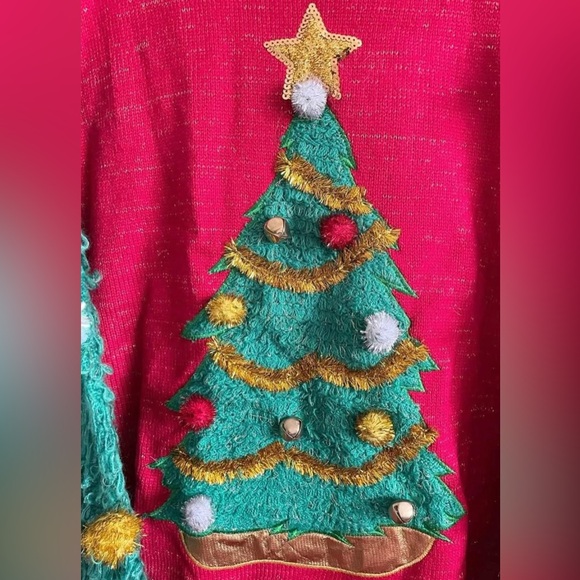 NEW Unisex Christmas Sweater Knit Crewneck Pullover Men’s Small/Women’s Medium - Picture 3 of 4